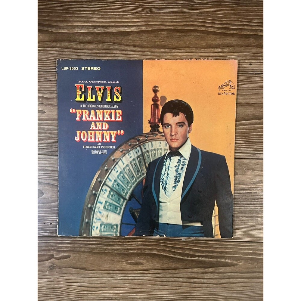 Elvis Frankie and Johnny RCA Victor LSP-3553 12" Black Vinyl LP 33 RPM